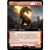 Flaming Tyrannosaurus - Universes Beyond: Doctor Who Variants Thumb Nail