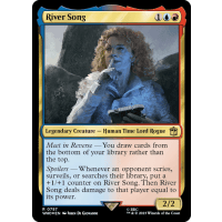 River Song (Surge Foil) - Universes Beyond: Doctor Who Variants Thumb Nail