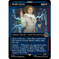 River Song (Surge Foil) - Universes Beyond: Doctor Who Variants Thumb Nail