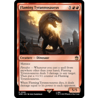 Flaming Tyrannosaurus - Universes Beyond: Doctor Who Thumb Nail