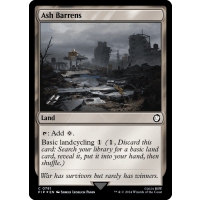 Ash Barrens (Surge Foil) - Universes Beyond: Fallout Variants Thumb Nail