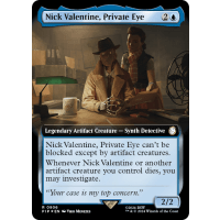 Nick Valentine, Private Eye (Surge Foil) - Universes Beyond: Fallout Variants Thumb Nail