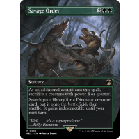 Savage Order (Emblem Variant) - Universes Beyond: Jurassic World Thumb Nail