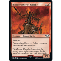 Bloodcrusher of Khorne (Surge-Foil) - Universes Beyond: Warhammer 40k Commander (Surge) Thumb Nail