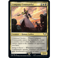 Company Commander (Surge-Foil) - Universes Beyond: Warhammer 40k Commander (Surge) Thumb Nail
