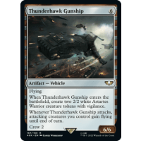 Thunderhawk Gunship (Surge-Foil) - Universes Beyond: Warhammer 40k Commander (Surge) Thumb Nail