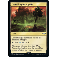 Crumbling Necropolis (Surge-Foil) - Universes Beyond: Warhammer 40k Commander (Surge) Thumb Nail