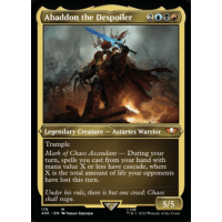 Abaddon the Despoiler (Surge-Foil)(Display) - Universes Beyond: Warhammer 40k Commander (Surge) Thumb Nail