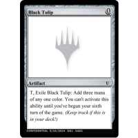 Black Tulip - Unknown Event Cards Thumb Nail