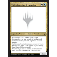 Valko Indorian, Researcher - Unknown Event Cards Thumb Nail