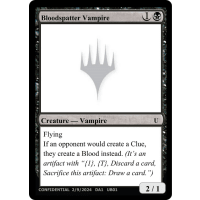 Bloodspatter Vampire - Unknown Event Cards Thumb Nail