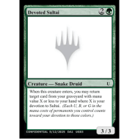 Devoted Sultai - Unknown Event Cards Thumb Nail