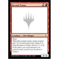 Devoted Tumur - Unknown Event Cards Thumb Nail