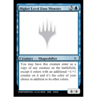 Higher Level Zone Monster - Unknown Event Cards Thumb Nail