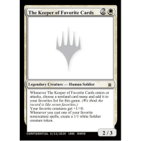 The Keeper of Favorite Cards - Unknown Event Cards Thumb Nail