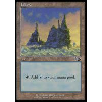 Island C - Urza's Saga Thumb Nail