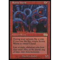 Scoria Wurm - Urza's Saga Thumb Nail