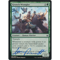 Kronch Wrangler FOIL Signed by Steve Prescott - War of the Spark Thumb Nail