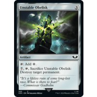Unstable Obelisk (Surge-Foil) - Warhammer 40k Commander - Surge Foils Thumb Nail