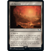 Ash Barrens (Surge-Foil) - Warhammer 40k Commander - Surge Foils Thumb Nail