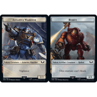 Astartes Warrior //  Robot (Token) (Surge-Foil) - Warhammer 40k Commander - Surge Foils Thumb Nail