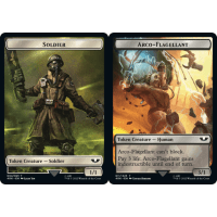 Soldier // Arco-Flagellant (Token) (Surge-Foil) - Warhammer 40k Commander - Surge Foils Thumb Nail