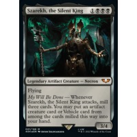 Szarekh, the Silent King (Surge-Foil) - Warhammer 40k Commander - Surge Foils Thumb Nail