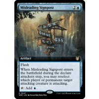 Misleading Signpost - Wilds of Eldraine Commander: Variants Thumb Nail