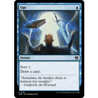 Opt - Wilds of Eldraine Commander Thumb Nail