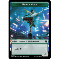 Human Monk (Token) - Wilds of Eldraine Commander Thumb Nail