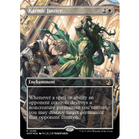 Karmic Justice (Confetti Foil) - Wilds of Eldraine: Enchanting Tales Thumb Nail