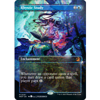 Rhystic Study (Confetti Foil) - Wilds of Eldraine: Enchanting Tales Thumb Nail