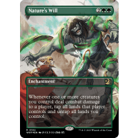 Nature's Will (Confetti Foil) - Wilds of Eldraine: Enchanting Tales Thumb Nail