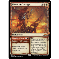 Virtue of Courage - Wilds of Eldraine Variants Thumb Nail