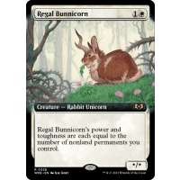 Regal Bunnicorn - Wilds of Eldraine Variants Thumb Nail