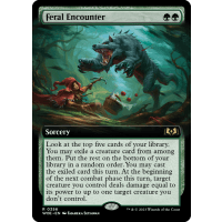 Feral Encounter - Wilds of Eldraine Variants Thumb Nail