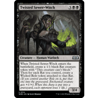 Twisted Sewer-Witch - Wilds of Eldraine Thumb Nail