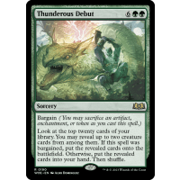 Thunderous Debut - Wilds of Eldraine Thumb Nail