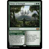 Virtue of Strength - Wilds of Eldraine Thumb Nail