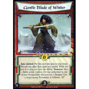 Gentle Blade of Winter