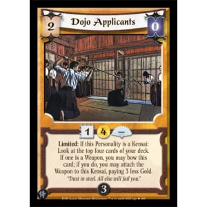 Dojo Applicants