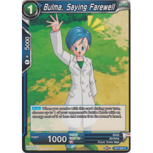 Bulma, Saying Farewell