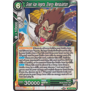 Great Ape Vegeta, Energy Manipulation