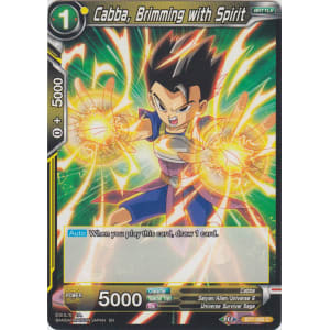 Cabba, Brimming with Spirit