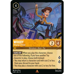 Woody - Helping a Friend