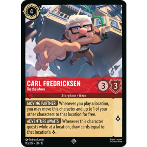 Carl Fredricksen - On the Move