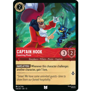 Captain Hook - Conniving Pirate