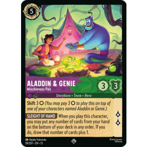 Aladdin & Genie - Mischievous Pals