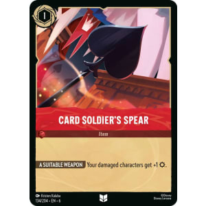Card Soldier's Spear