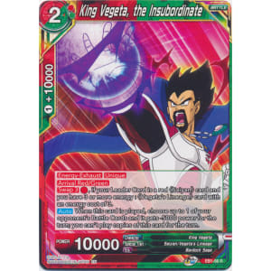 King Vegeta, the Insubordinate